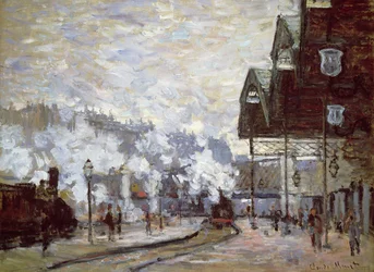 Gare Saint-Lazare, Paris, 1877